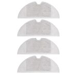 Xiaomi Vacuum Mop 2 Pro + Robot Süpürge Uyumlu 4'lü Mop Bezi- Yedek Parça Seti